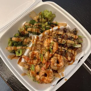 Steak &amp; Shrimp Hibachi  BOMB.COM