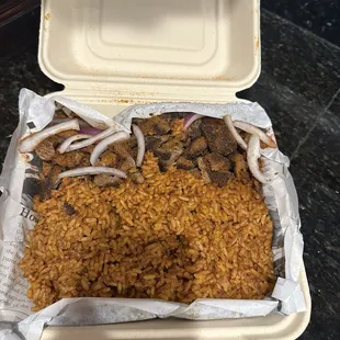 Steak Suya Plate