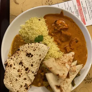 TANDOOR CHICKEN TIKKA lunch special