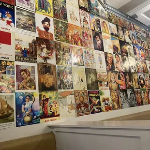 Art wall inside