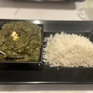 Saag paneer