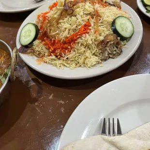 Goat biryani