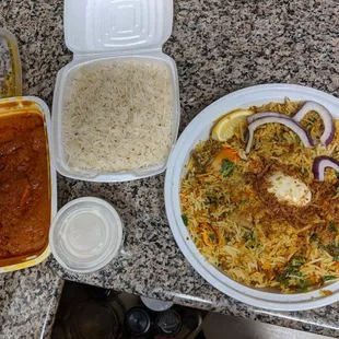Our to go meal