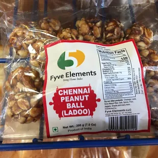 a bag of peanuts