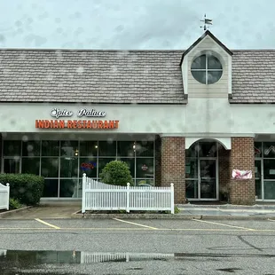 Facade from parking lot