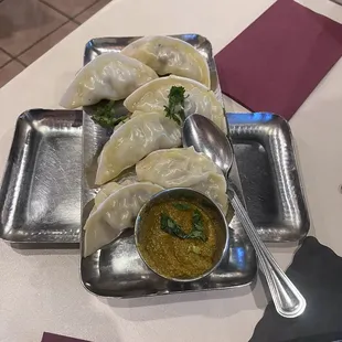 Chicken Momo steamed