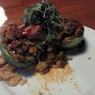 Grilled Stuffed Avocado