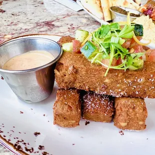 Hummus fries