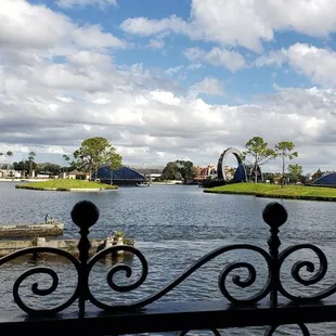 The view from our table.
