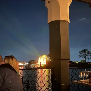 The view from the tables for 2 people