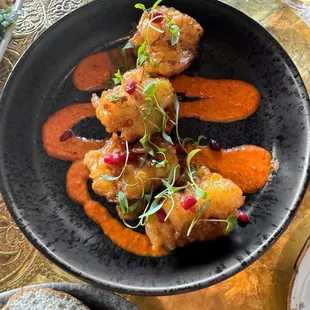 Pomegranate Chili Crispy Cauliflower