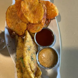 Amritsari Fish FRY (Fish and Chips). Delicious!