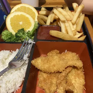 Kids chicken meal