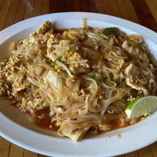 Pad Thai with Chicken