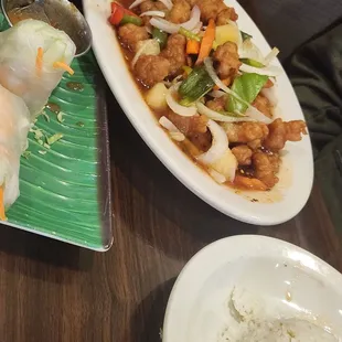 Sweet &amp; sour chicken