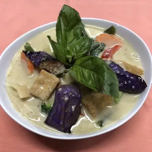 Vegetarian Green Curry