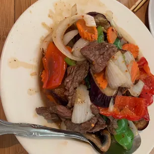 Stir Fried Spicy Eggplant