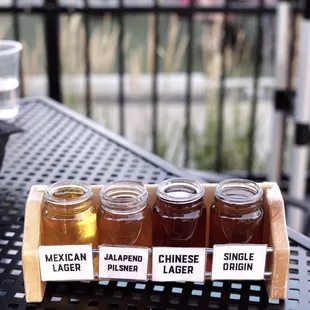 Beer flight