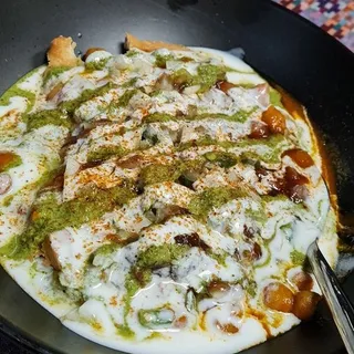 Samosa Chana Chaat