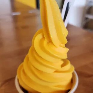 Delicious mango soft serve (3/9/24)