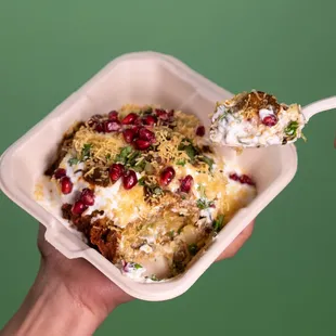 Aloo Tikki Chaat