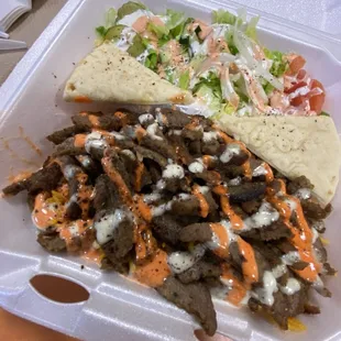 Lamb Gyro Platter