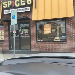 Front entrance