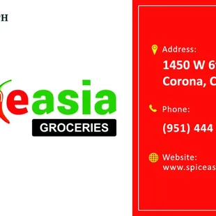 a business card for a company