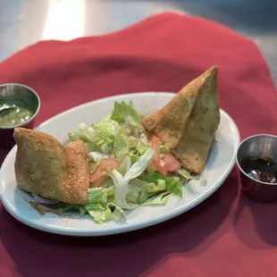 1. Veg Samosa