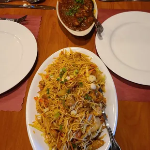 Better photo of my Hakka Noodles.