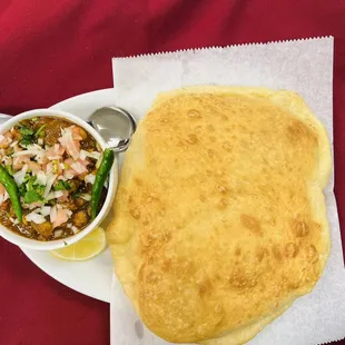 7. Chole Bhatura