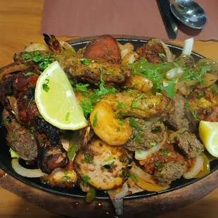 paella, food