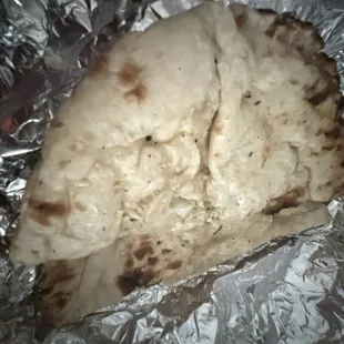 Garlic naan
