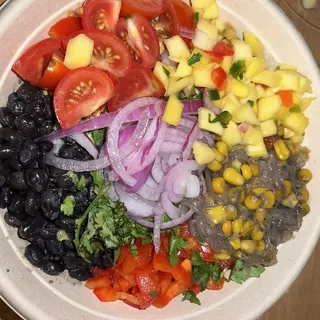 Pineapple Coconut Curry Bowl