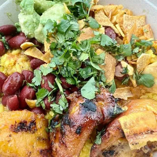 Yellow Rice & Bean Sofrito Bowl
