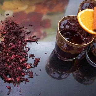 Cherry Lime Hibiscus Tea