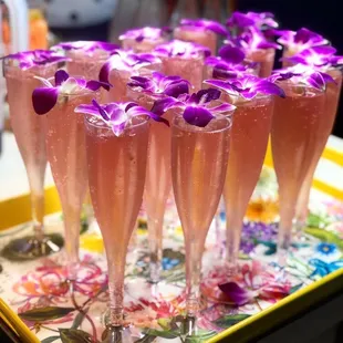 Passed Rose &amp; Hibsicus Cocktail