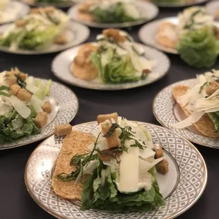 Deconstructed Caesar Salad