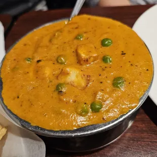 Mutter paneer