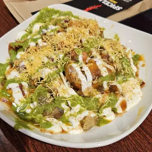 Samosa chat