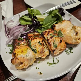 Salmon tikka