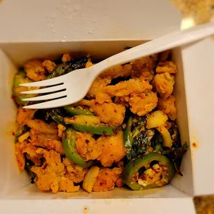 Salt n Pepper Chicken, not too spicy