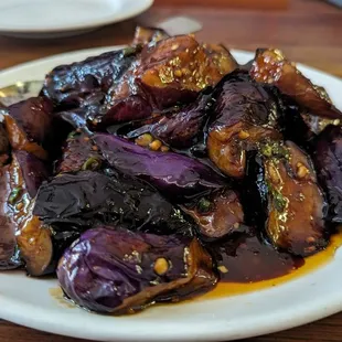 Eggplant in Garlic Sauce