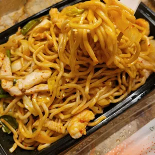 #156- spicy chow mein