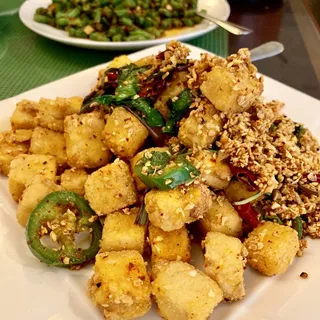 Tofu w/Fried Garlic