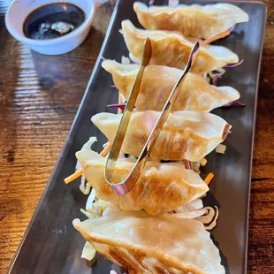 Pan Fried Pork Dumplings