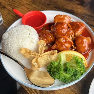 Orange Chicken Lunch Special