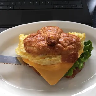 Croissant Breakfast Sandwich