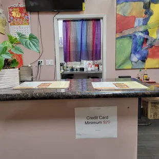 Service counter