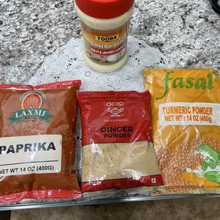 Some of the items that I purchased